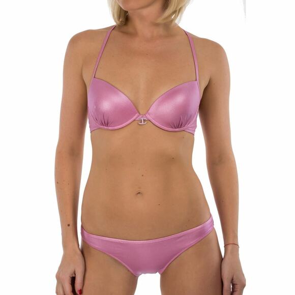 Just Cavalli Women Push-Up Bikini Two-Piece Underwire Top Low Rise Swimwear US S - Picture 4 of 6